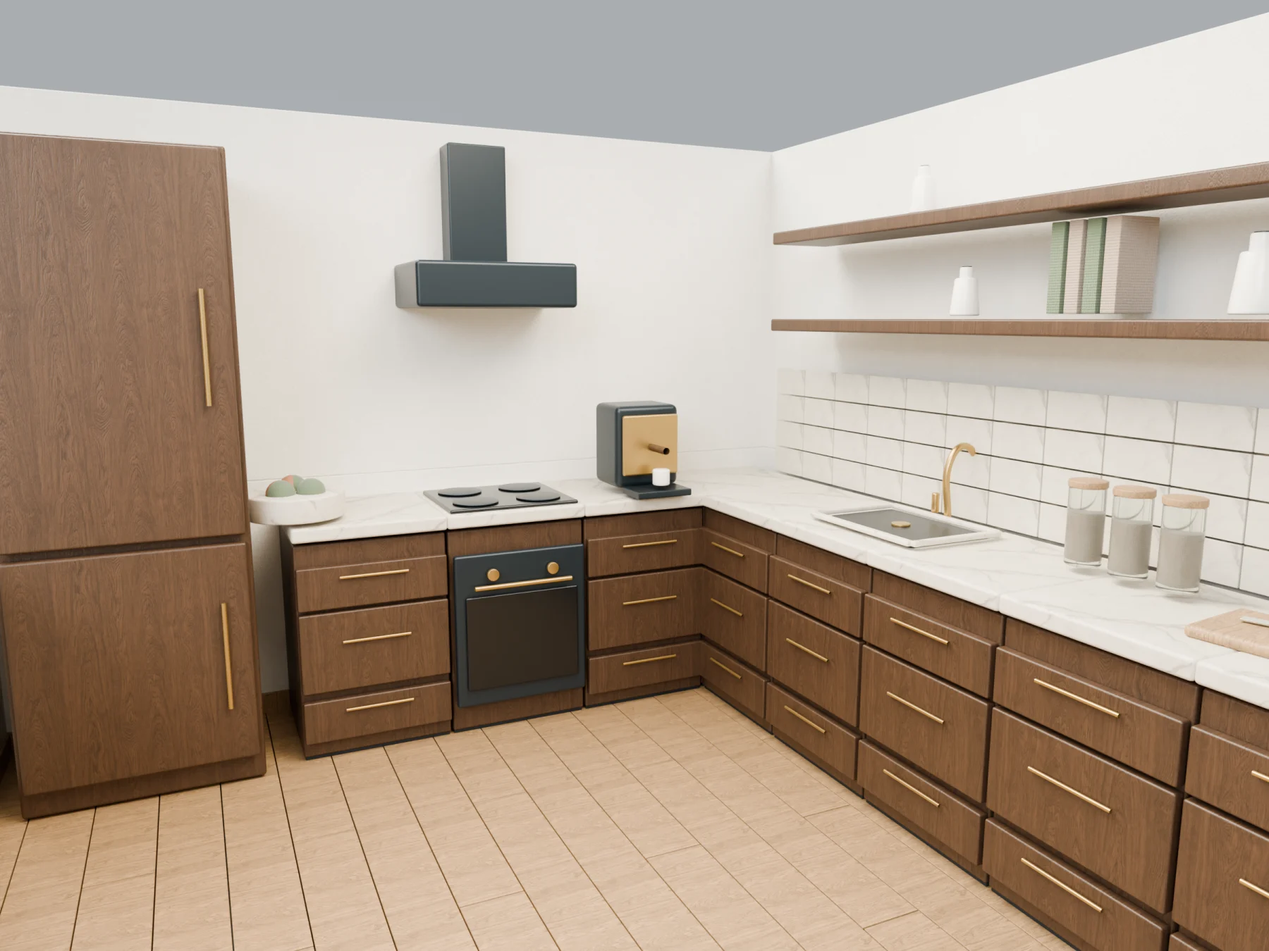 Kitchen render
